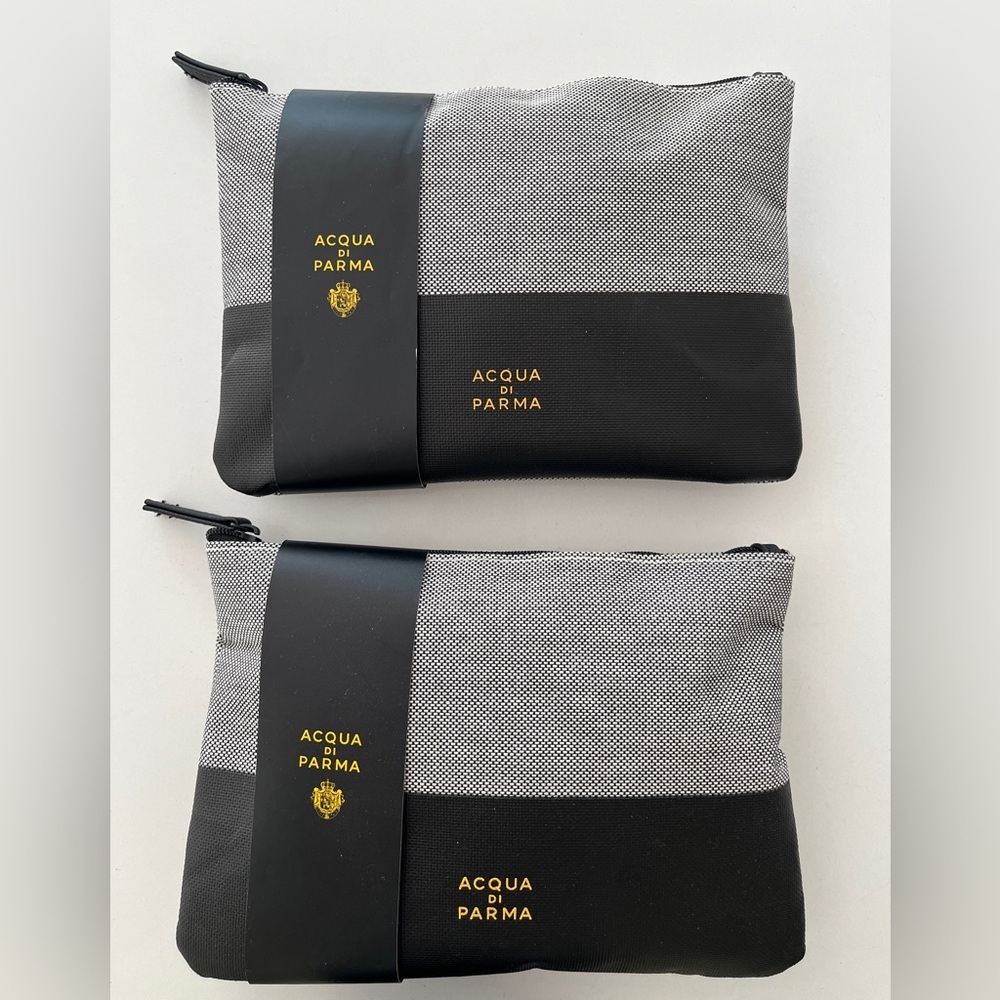 ACQUA DI PARMA x Air Canada Set of 2 Unused Amenity Kits Business Class Luxury